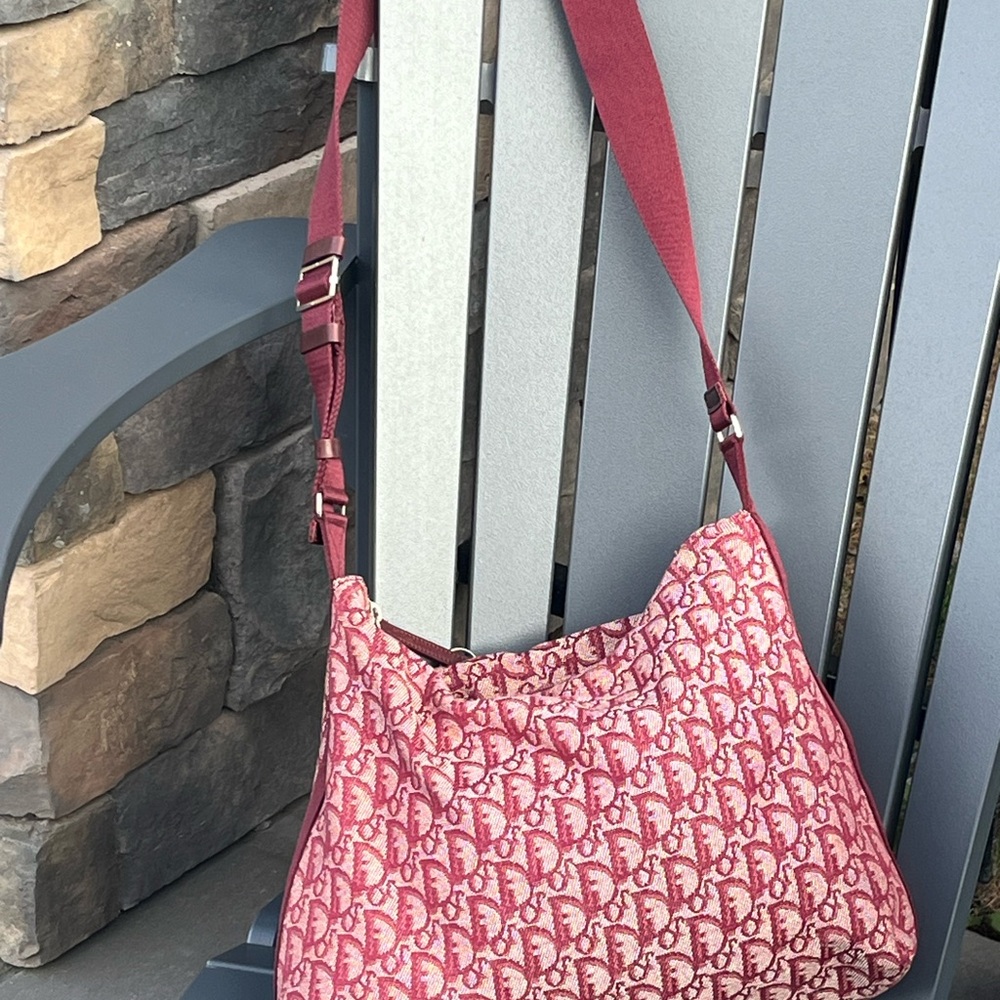 *TRENDING!* Authentic DIOR Trotter Zip Messenger Crossbody